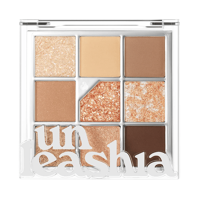 Paleta de sombras Glitterpedia Unleashia N°2 all of brown 