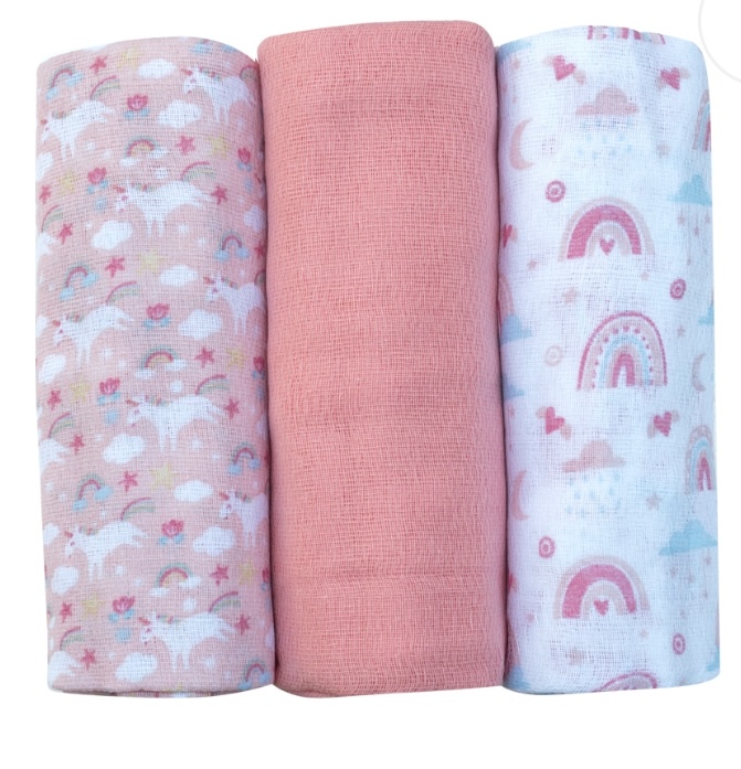Set de pañales de gasa