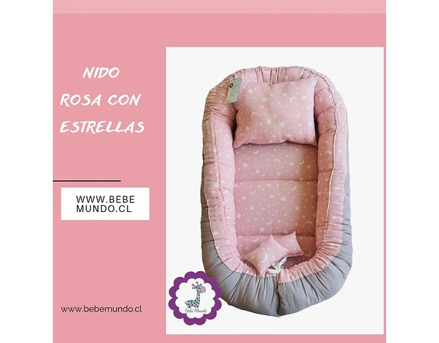 Nido Colecho + Almohada ( para elegir el modelo haz Click en las descripciones, elegir⬇️ 