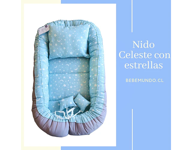 Nido Colecho + Almohada ( para elegir el modelo haz Click en las descripciones, elegir⬇️ 