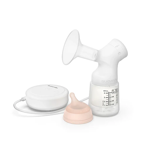 Extractor de Leche Eléctrico con Mamadera Zero.Zero Suavinex