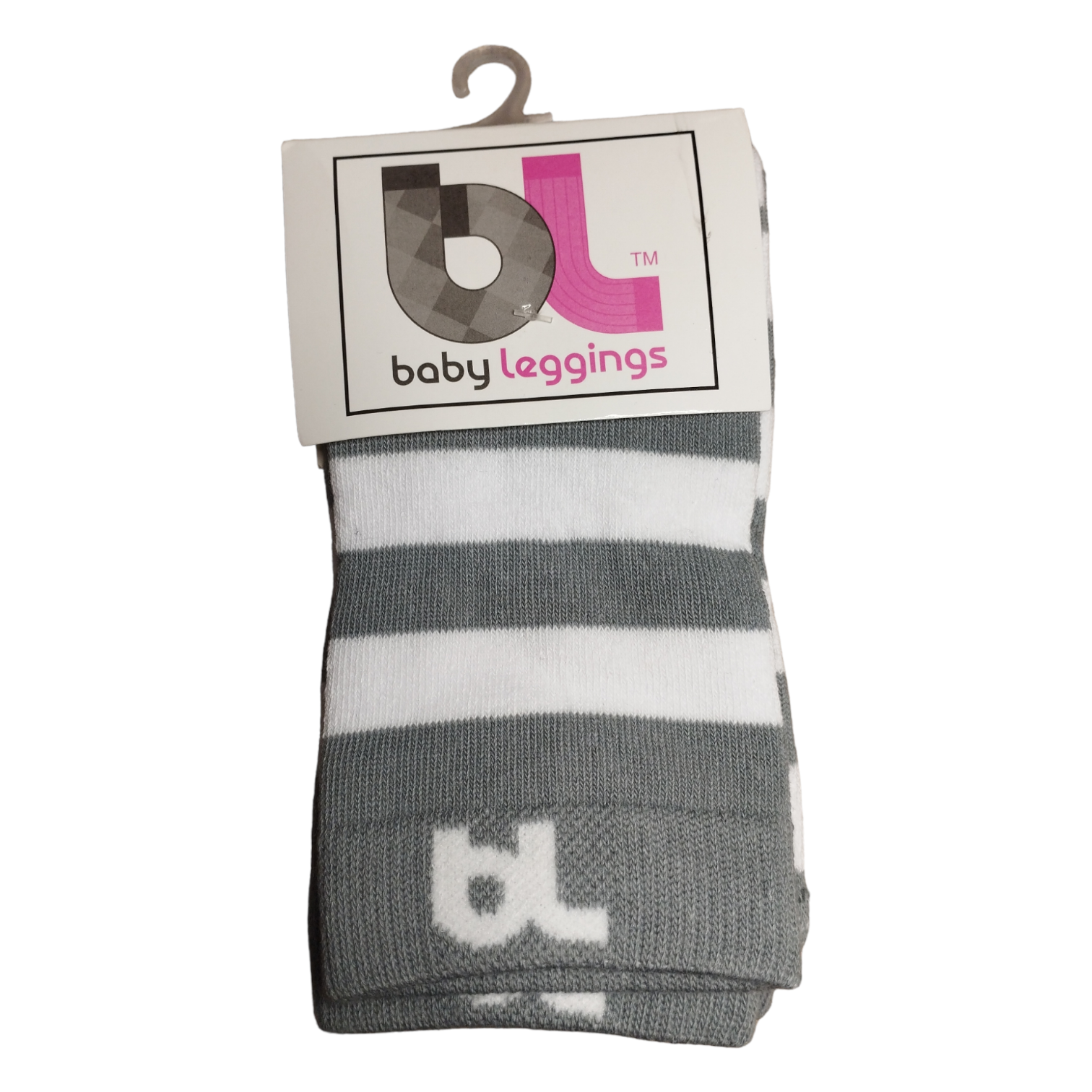 Baby Leggings Gris Rayas
