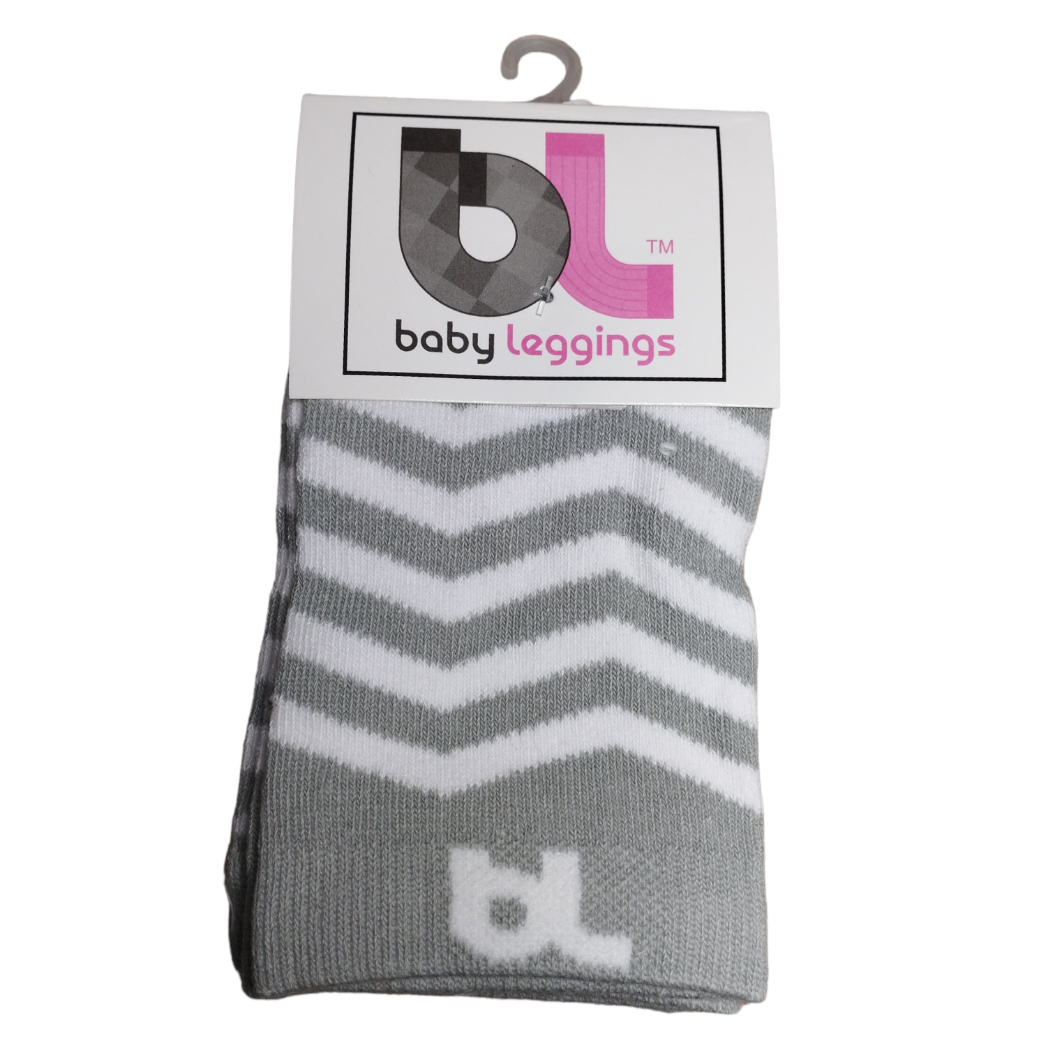Baby Leggings Chevron gris