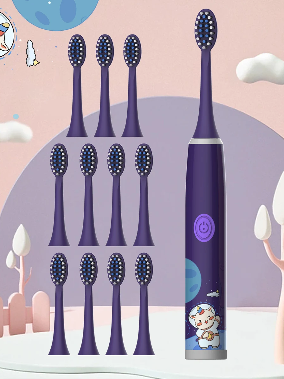 Cepillo de Dientes Eléctrico Infantil  3