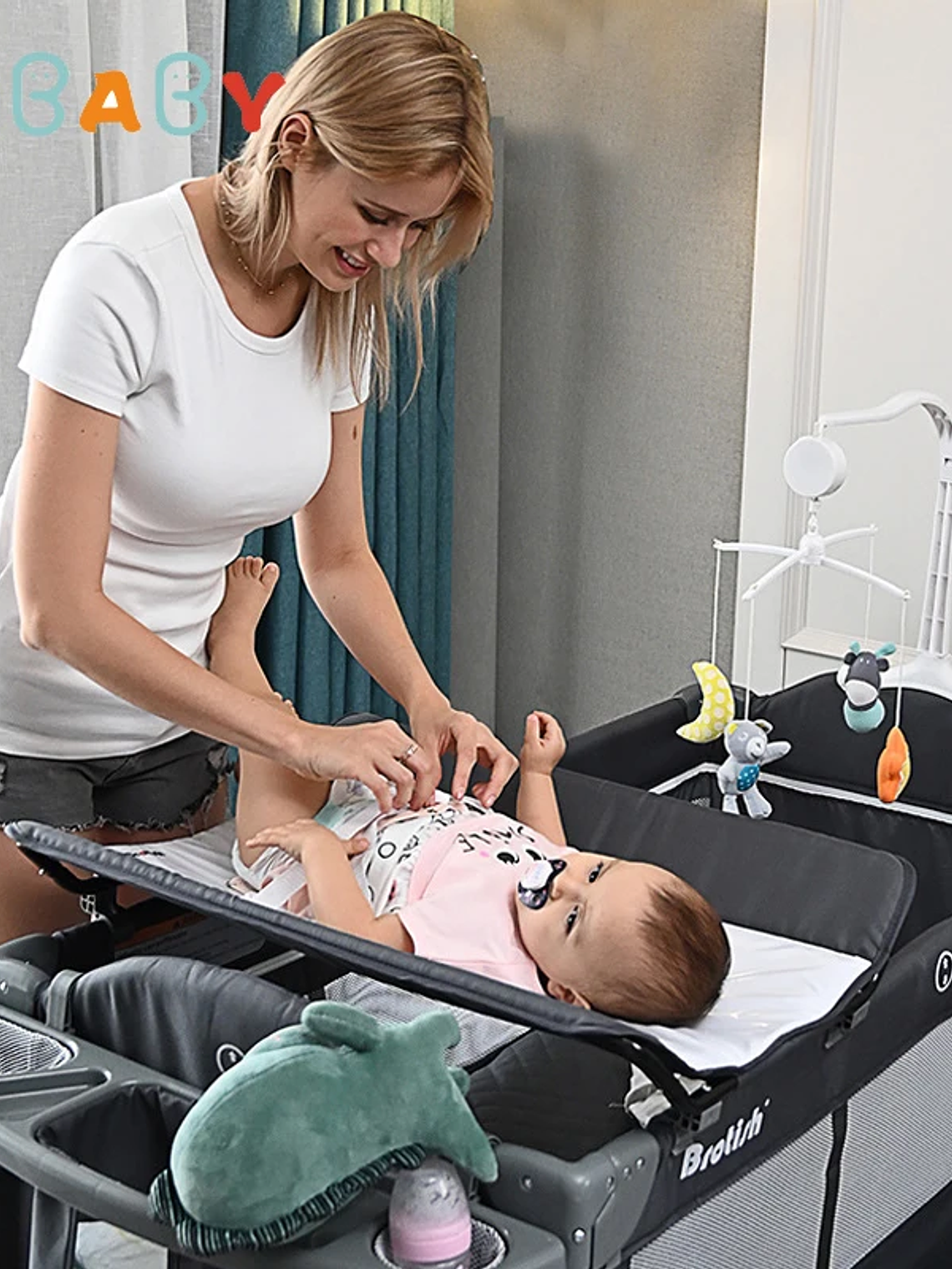 Cuna Multifuncional para Recién Nacido 2