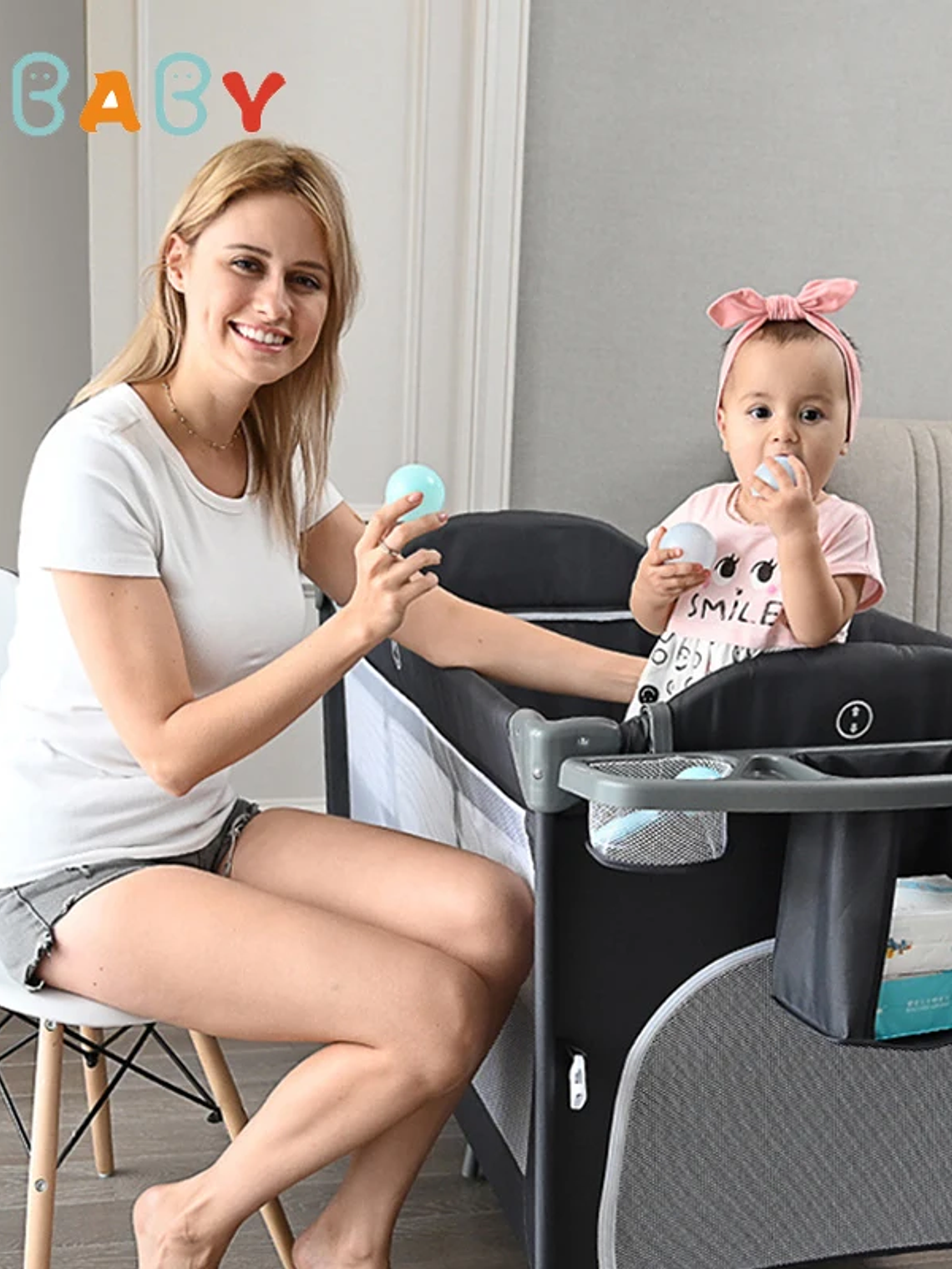 Cuna Multifuncional para Recién Nacido 5