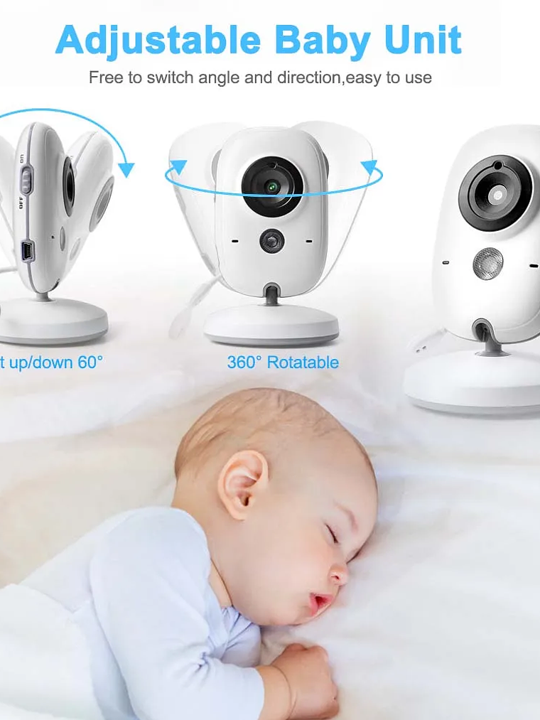 Monitor de Bebé con Pantalla de 3.5’’ 4