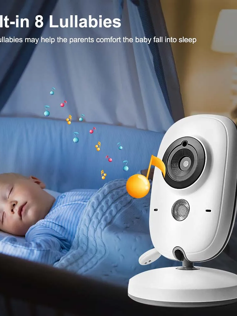 Monitor de Bebé con Pantalla de 3.5’’ 5