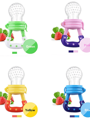 Set de 10 Chupetes Alimentadores de Silicona para Bebés 