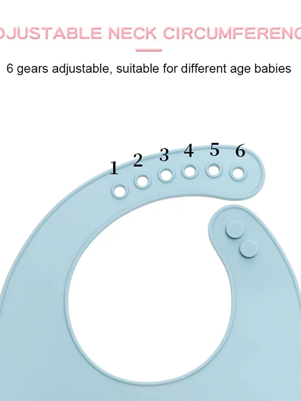 Babero de Silicona Impermeable 3