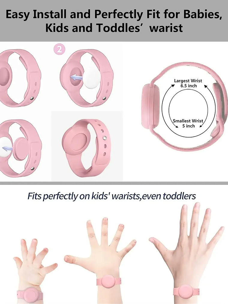 Pulsera Impermeable para AirTag 2