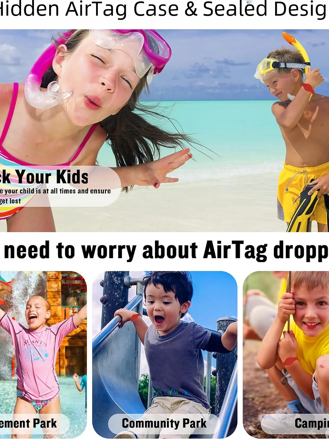 Pulsera Impermeable para AirTag 6