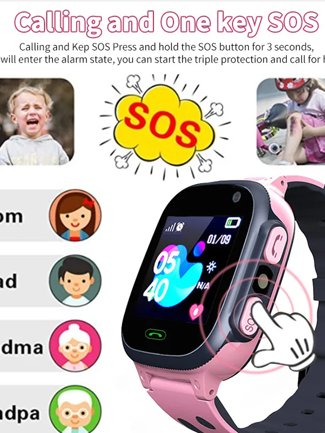 Smartwatch Infantil 4G con GPS 2