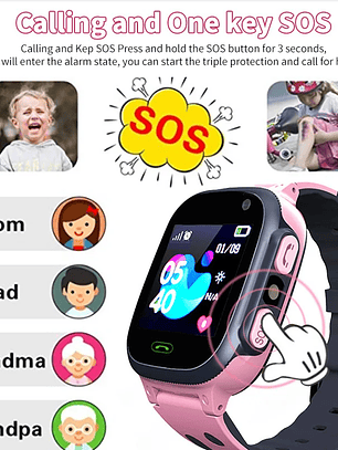 Smartwatch Infantil 4G con GPS