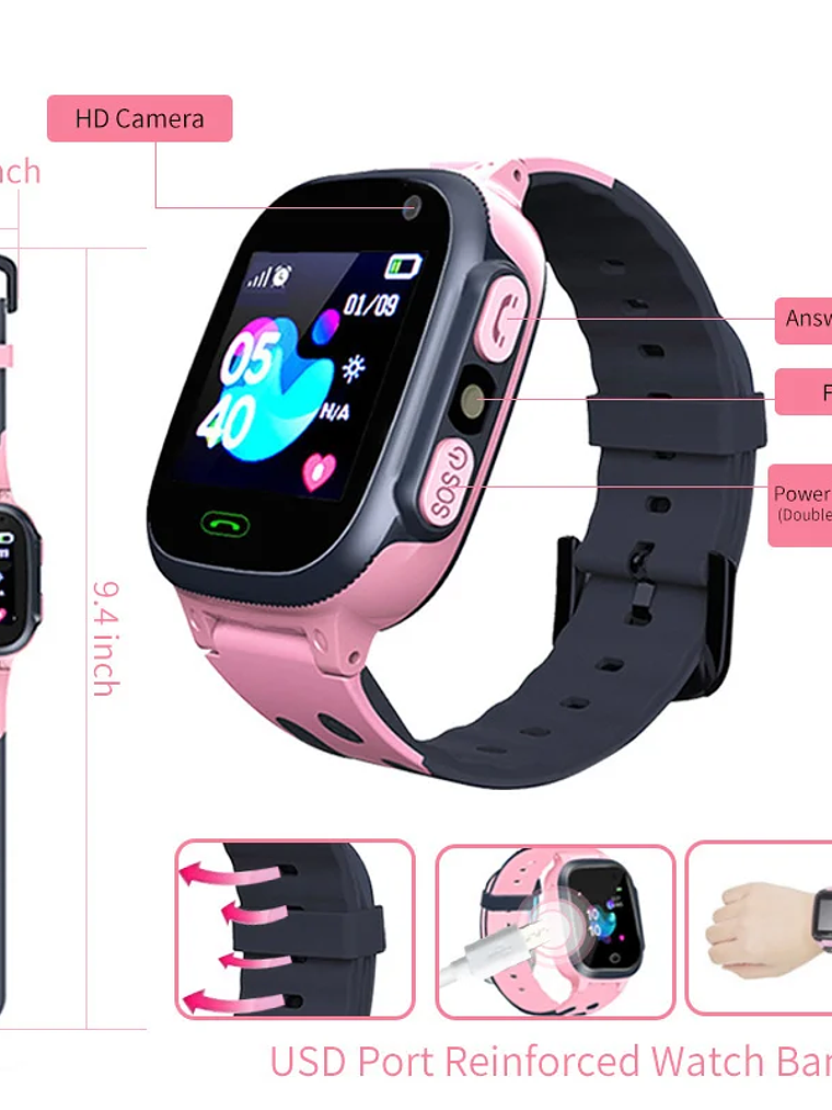 Smartwatch Infantil 4G con GPS 6