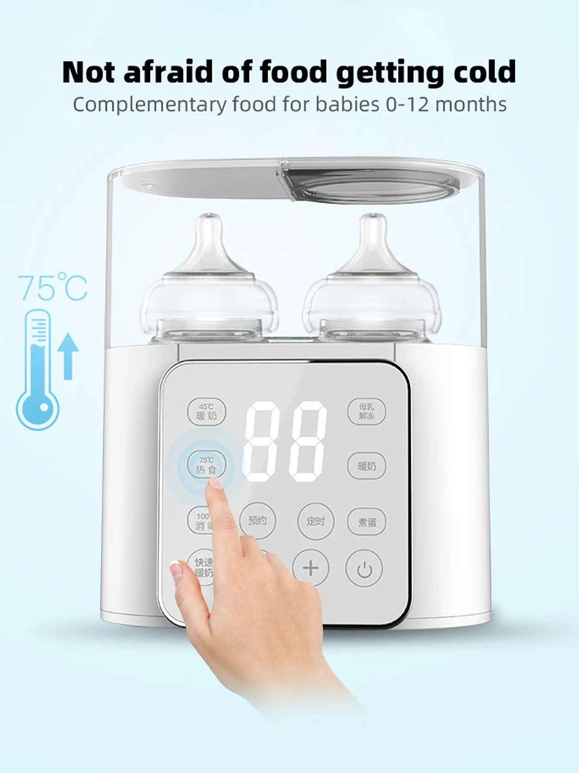 Calentador y Esterilizador Multifuncional  3