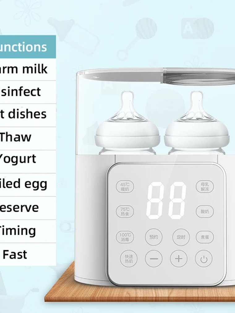 Calentador y Esterilizador Multifuncional  7