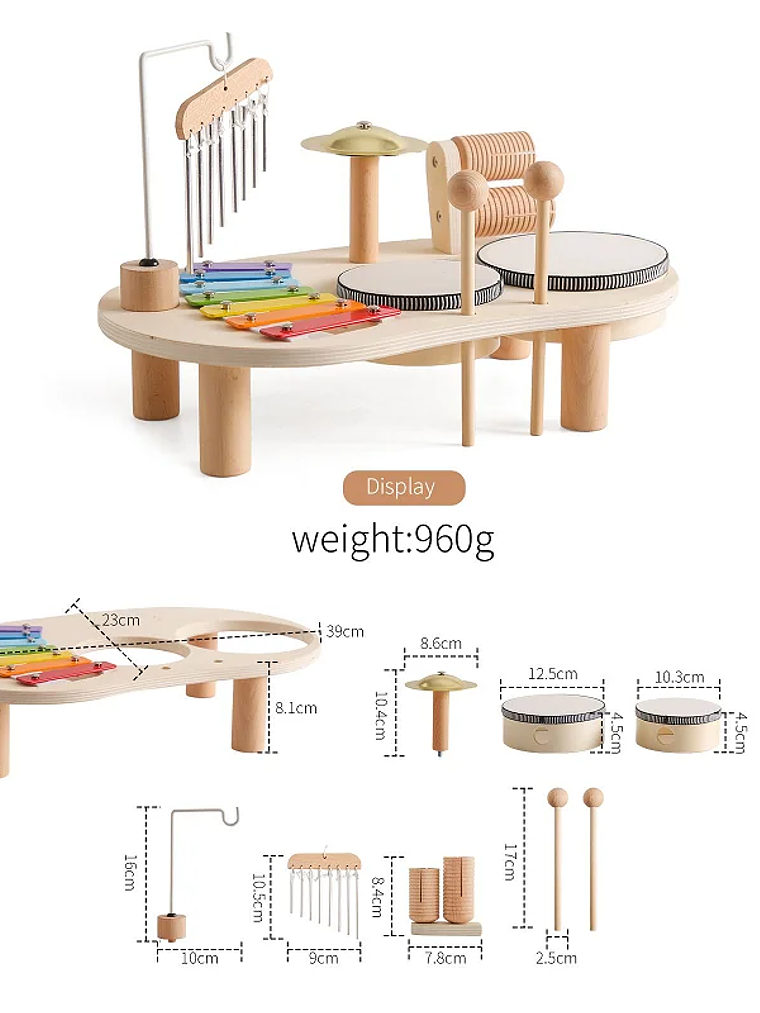 Juguete Sensorial Montessori 8