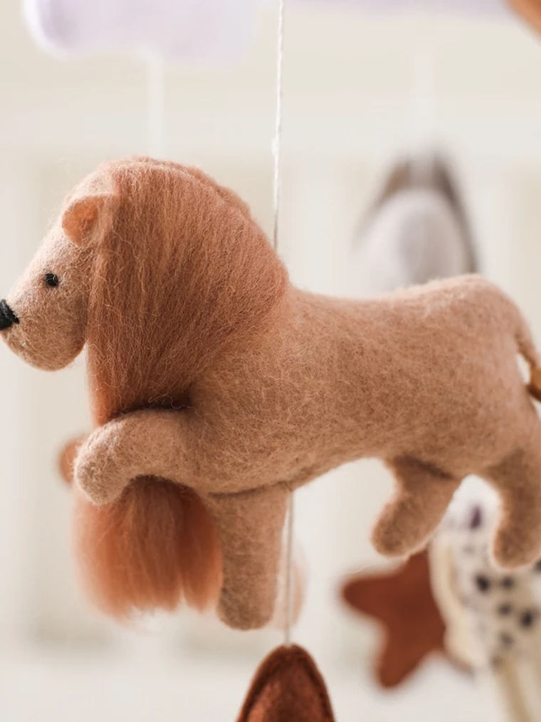 Móvil de Cuna Montessori de Madera 6