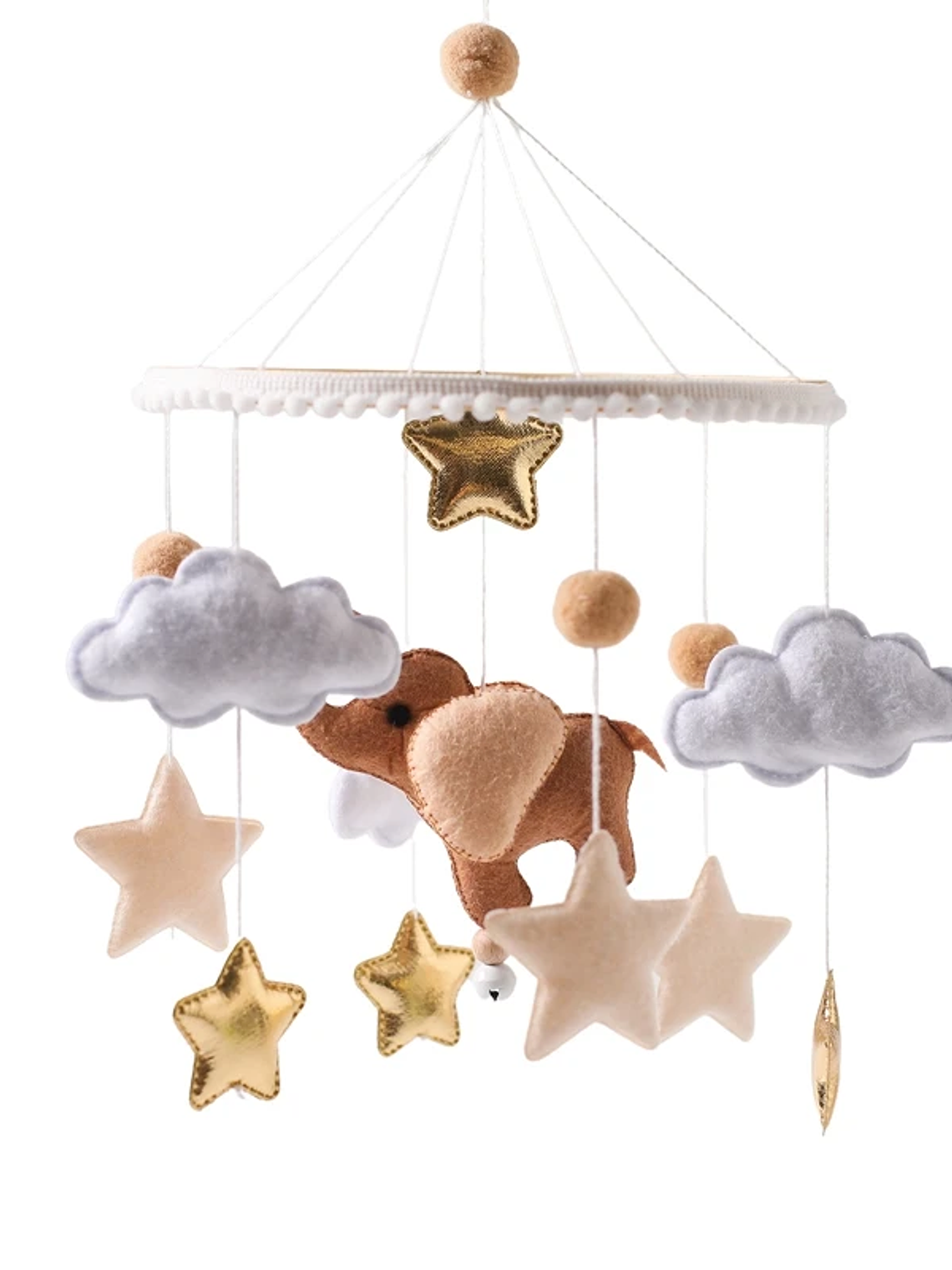 Móvil de Cuna Montessori de Madera 10