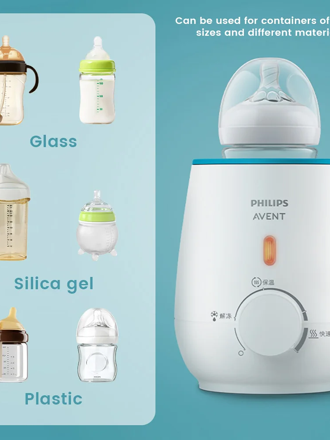 Calentador de Mamaderas Philips Avent 3