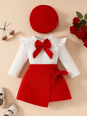 Conjunto Festivo para Bebé Niña