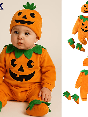 Disfraz de Calabaza para Bebé