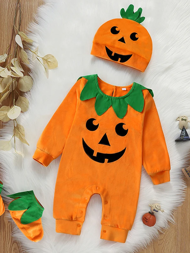 Disfraz de Calabaza para Bebé 2