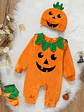 Disfraz de Calabaza para Bebé - Miniatura 2