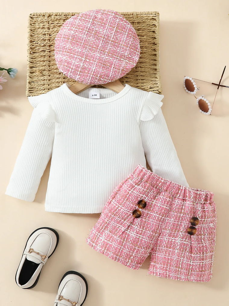 Conjunto Festivo para Bebé Niña 7