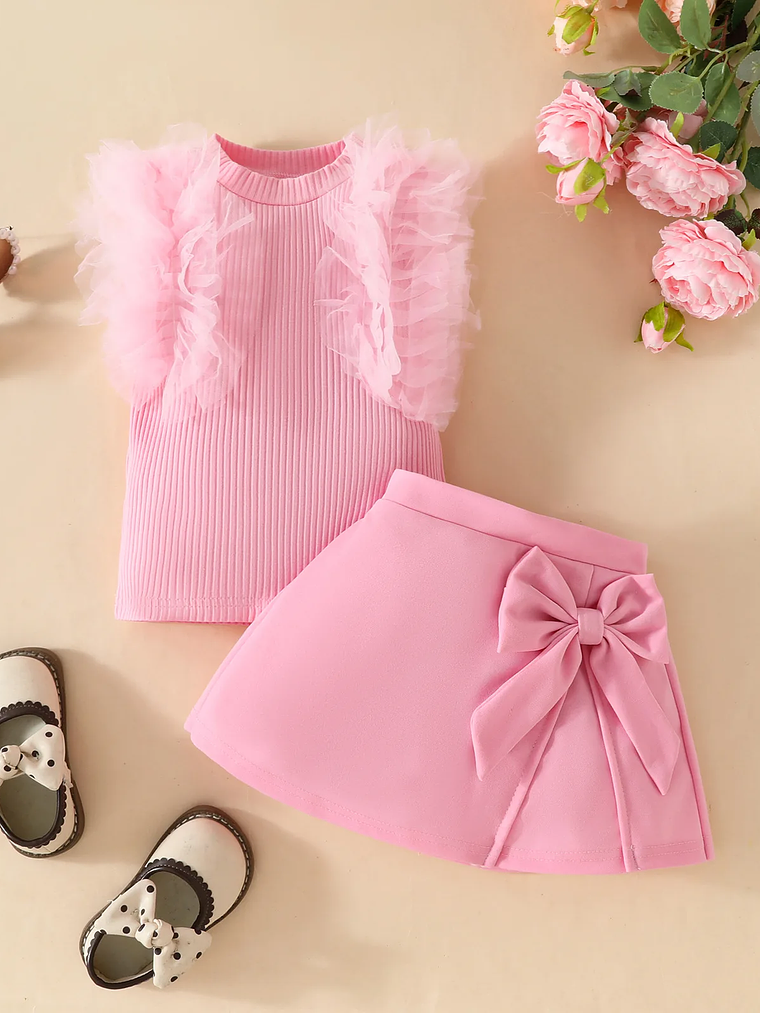 Conjunto Festivo para Bebé Niña 14