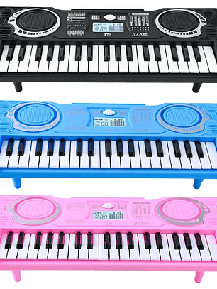 Piano Infantil Electrónico 37 Teclas con Pantalla LED 