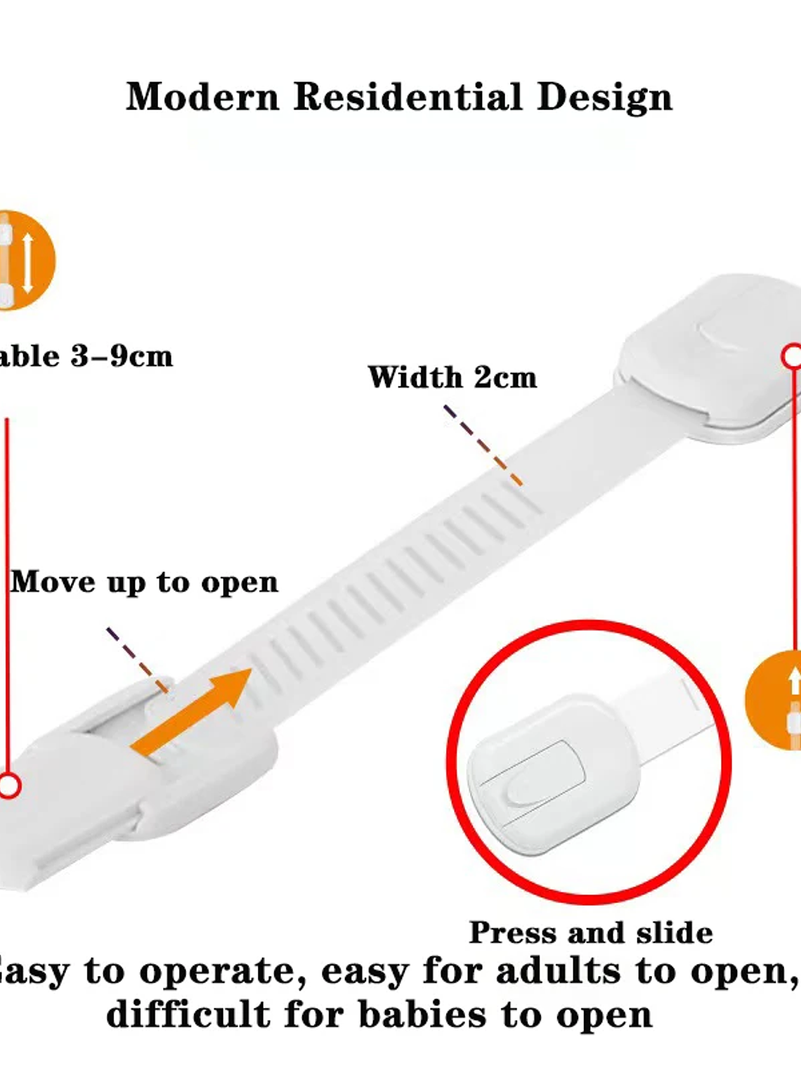 Pack de 6/10 Seguros de Seguridad Infantil  5