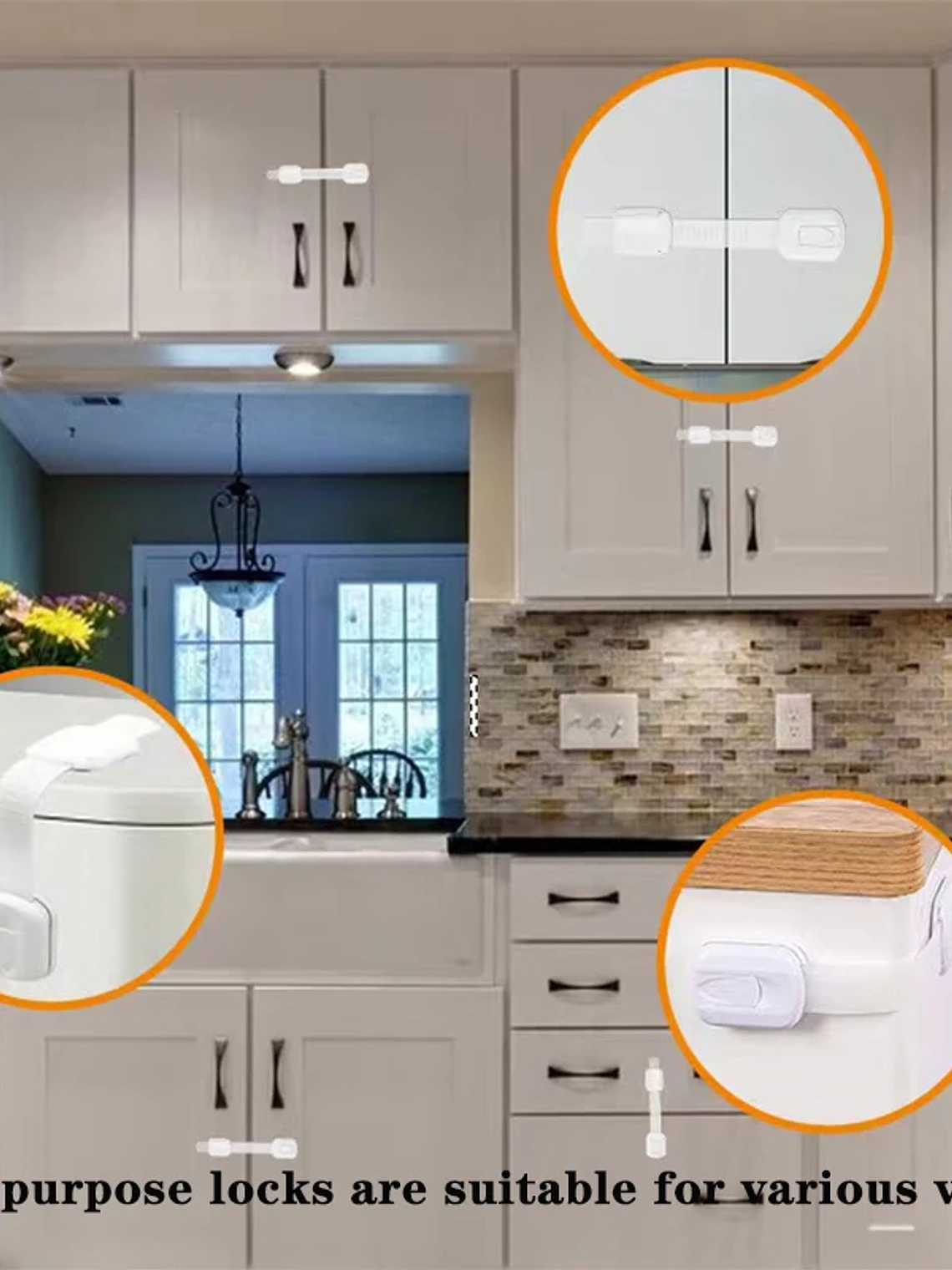 Pack de 6/10 Seguros de Seguridad Infantil  6