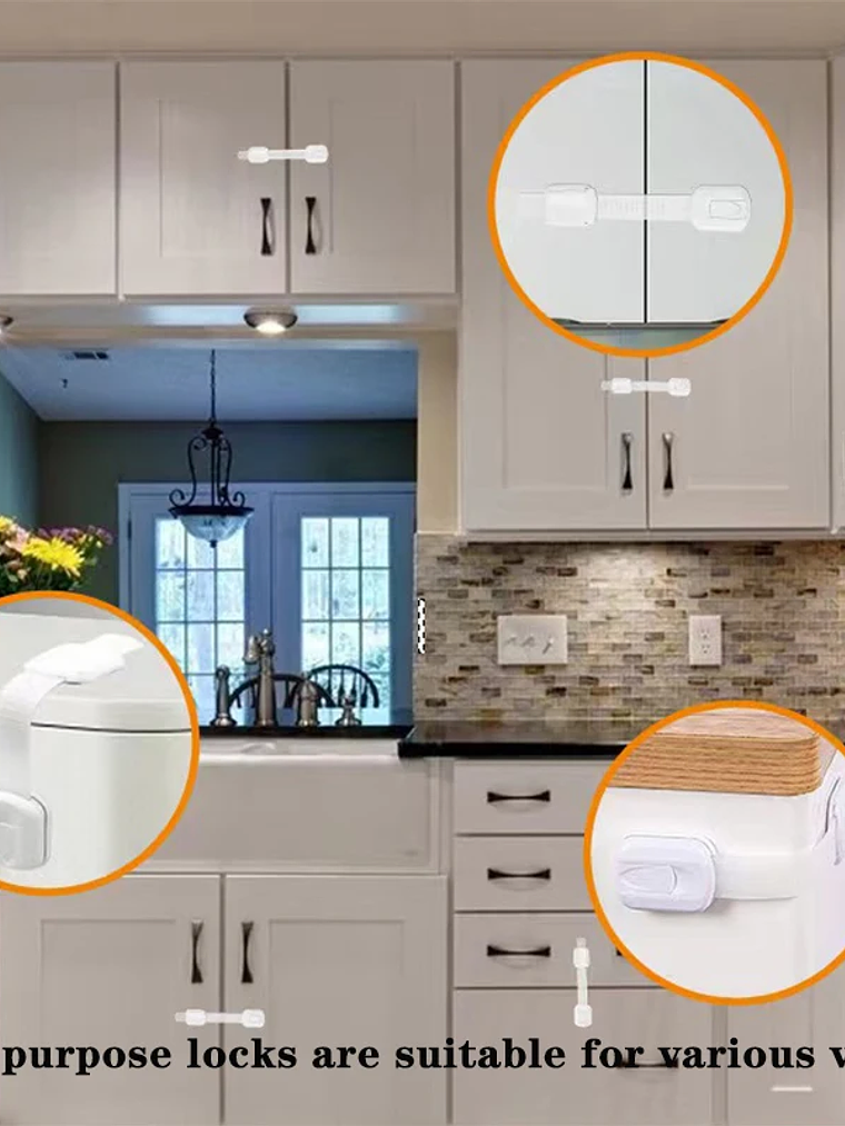 Pack de 6/10 Seguros de Seguridad Infantil  6