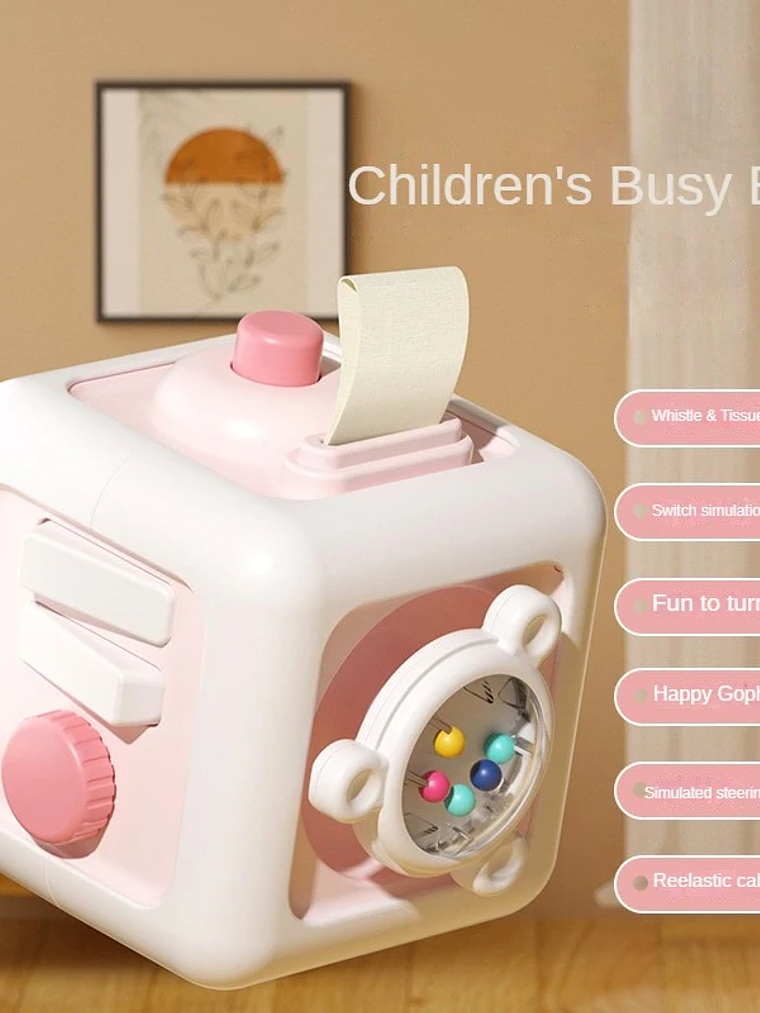 Montessori Busy Board 6 en 1 10