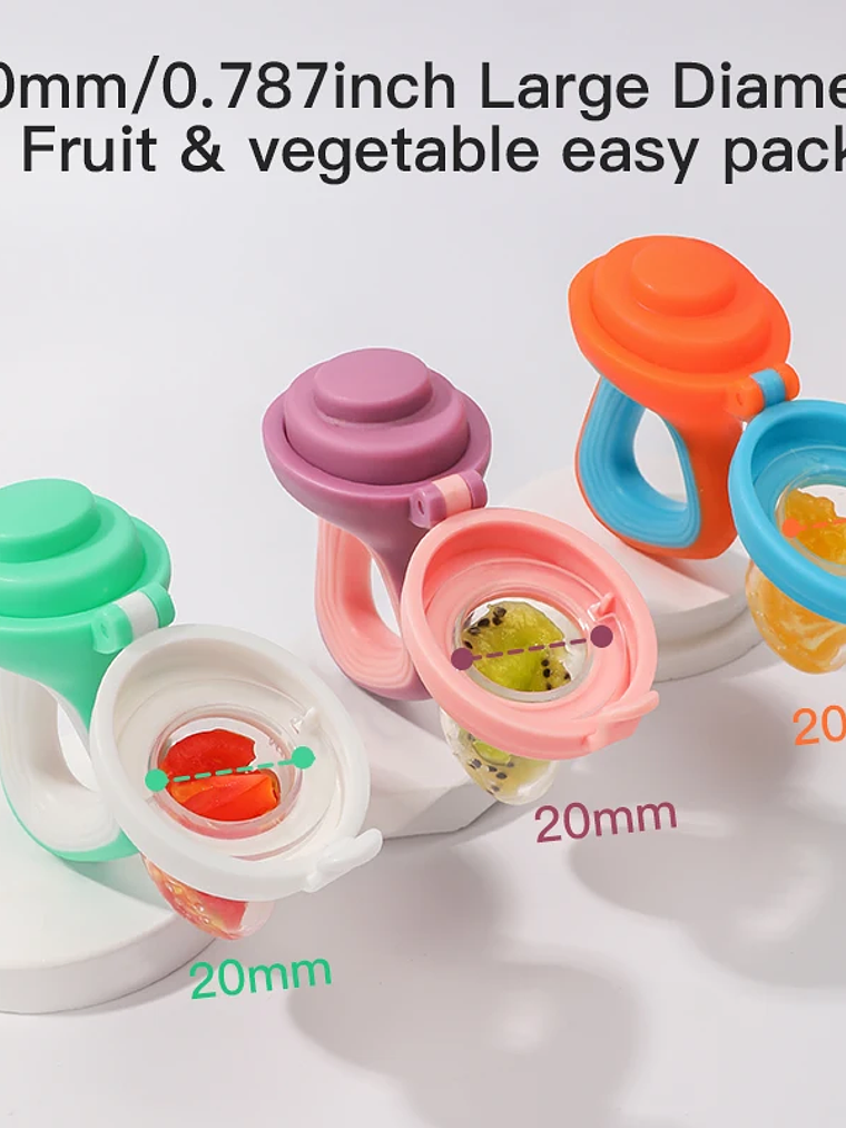 Alimentador de Frutas y Verduras para Bebés 4
