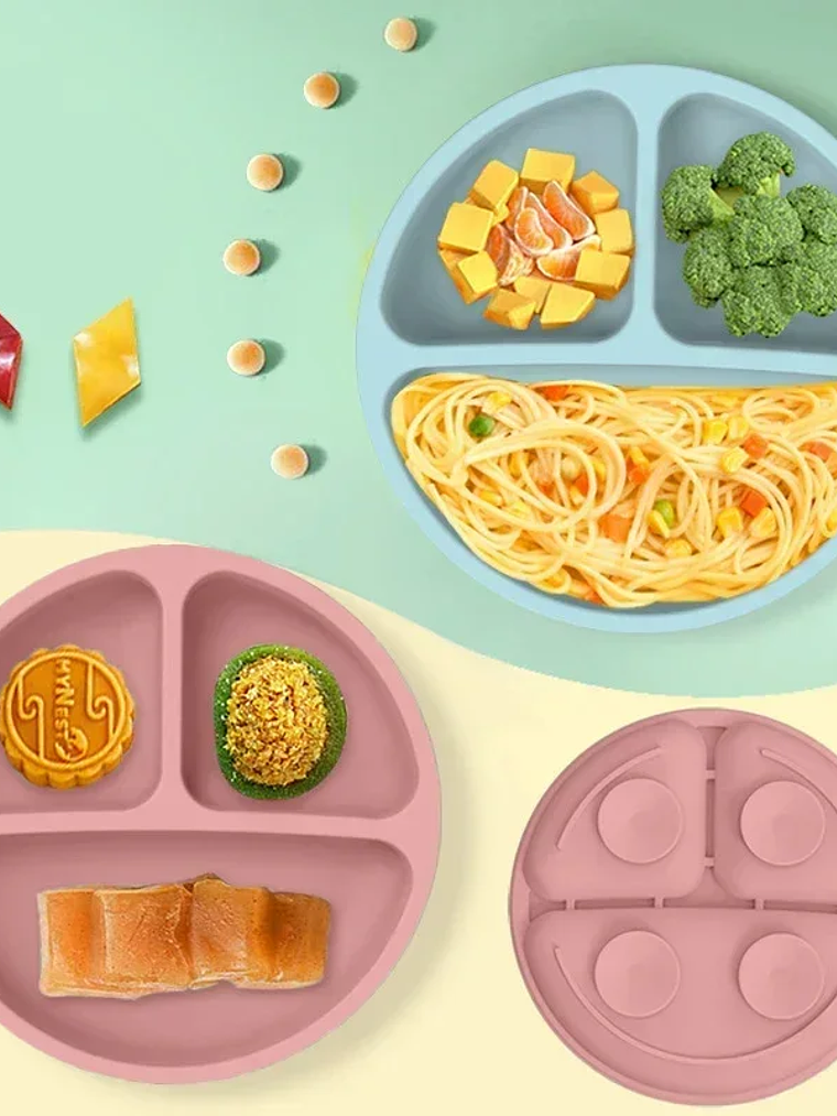Set de Vajilla Infantil de Silicona 6/9 Piezas 3