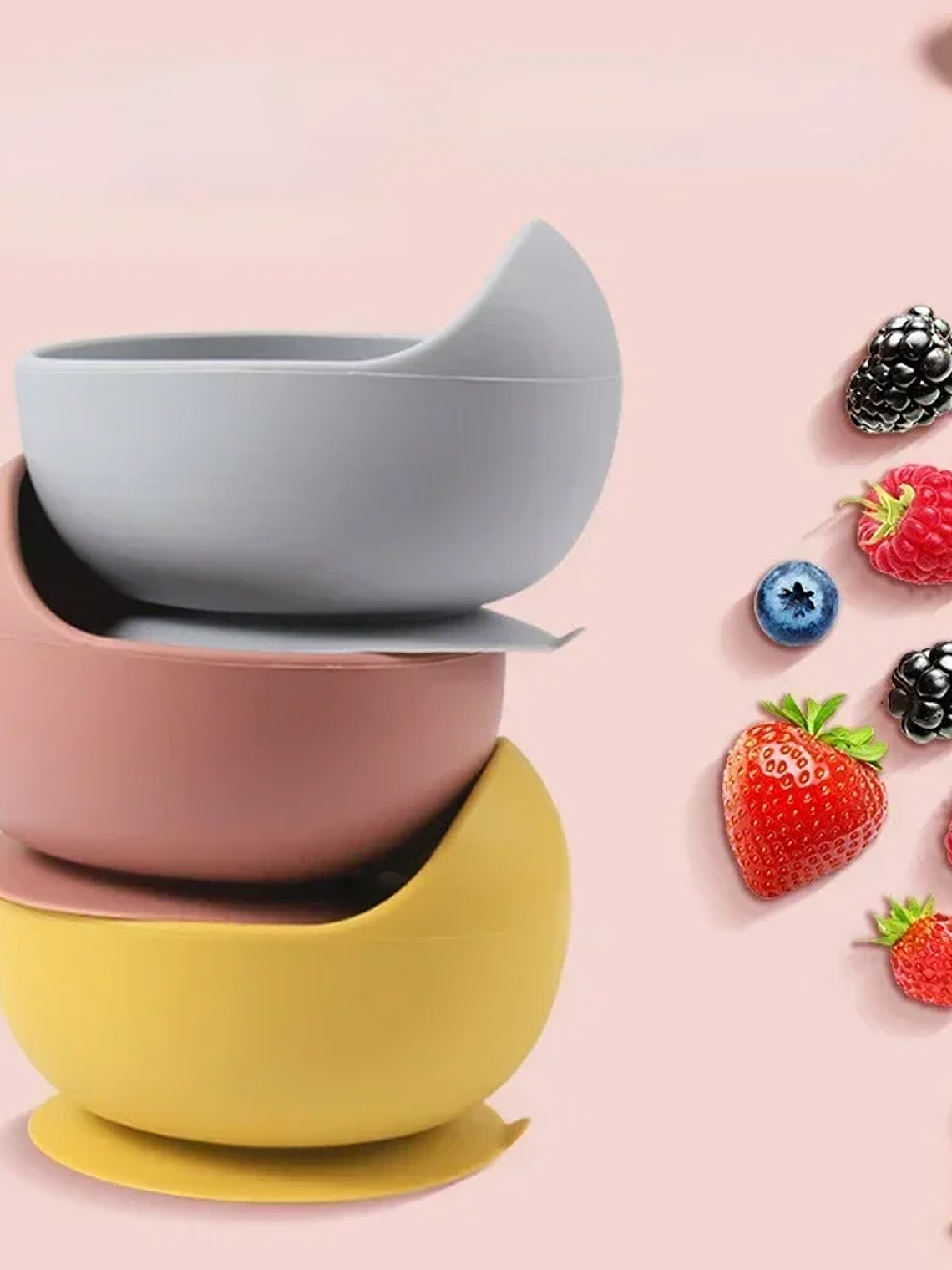 Set de Vajilla Infantil de Silicona 6/9 Piezas 5