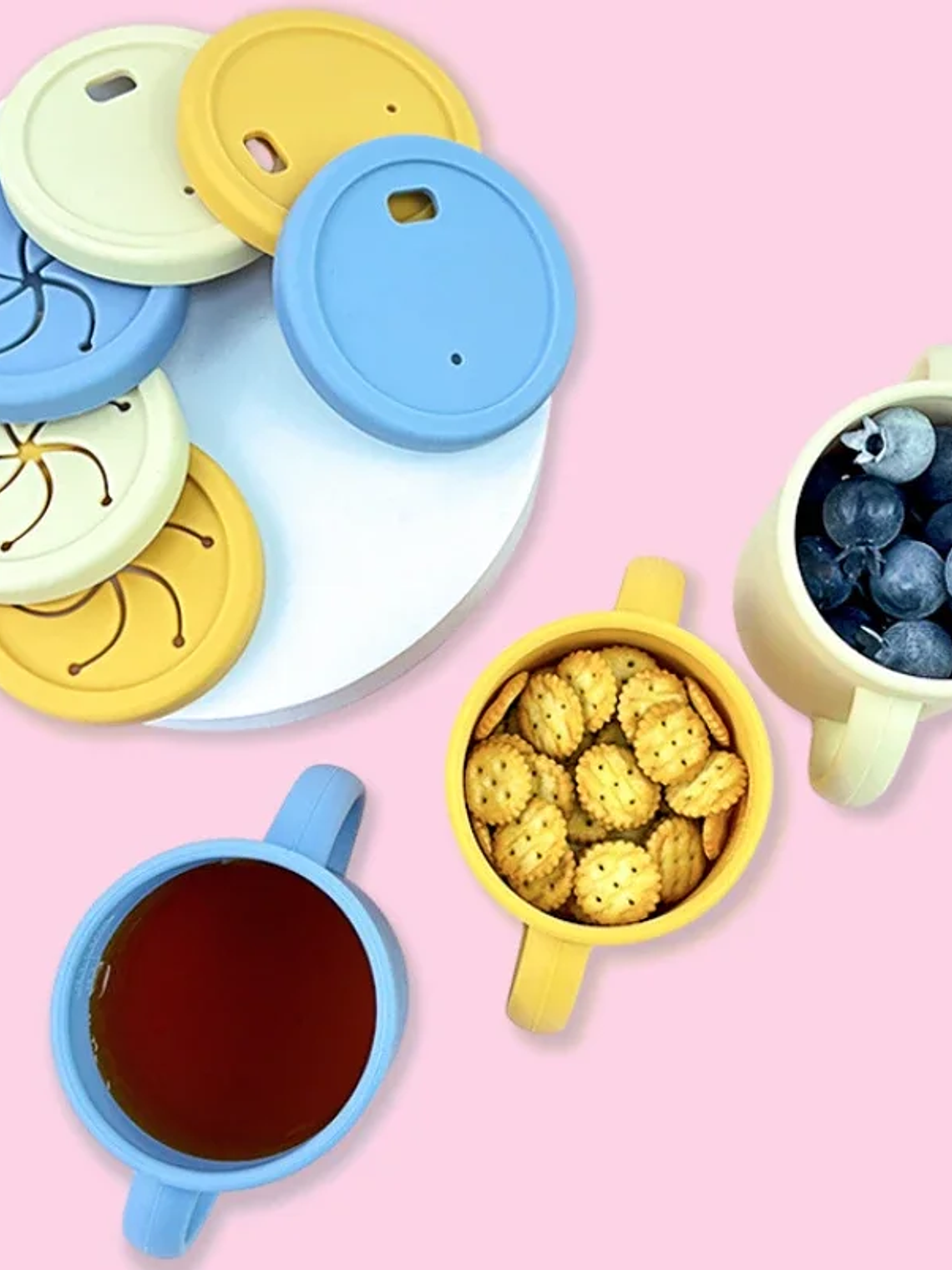 Set de Vajilla Infantil de Silicona 6/9 Piezas 7