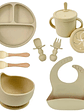 Set de Vajilla Infantil de Silicona 6/9 Piezas - Miniatura 8