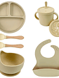 Set de Vajilla Infantil de Silicona 6/9 Piezas - Miniatura 11