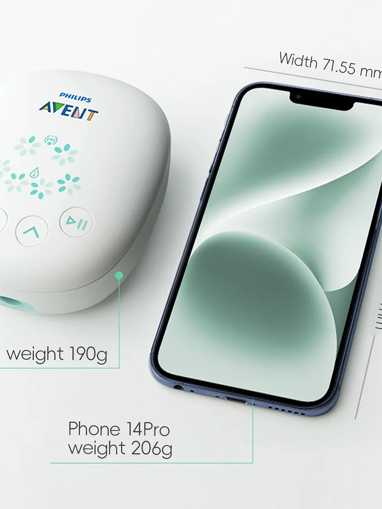 Extractor de Leche Eléctrico Portátil PHILIPS AVENT 2