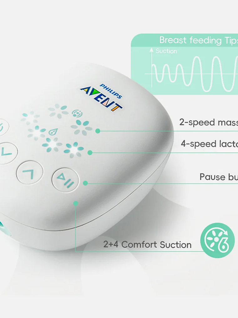 Extractor de Leche Eléctrico Portátil PHILIPS AVENT 4