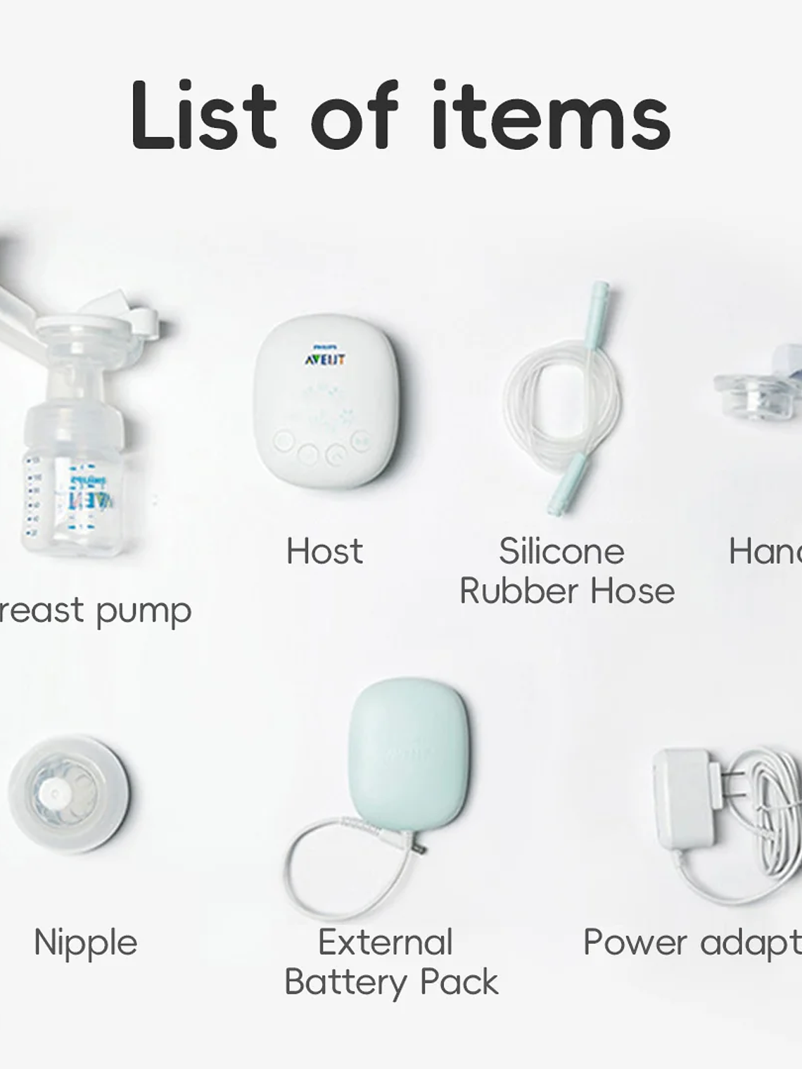 Extractor de Leche Eléctrico Portátil PHILIPS AVENT 6