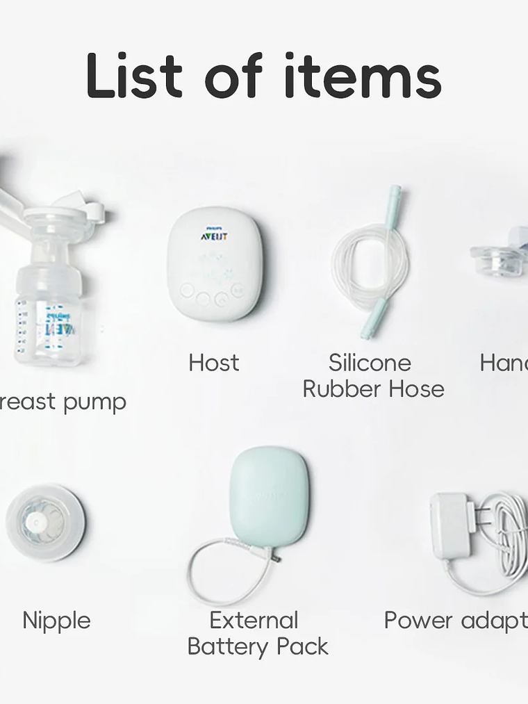 Extractor de Leche Eléctrico Portátil PHILIPS AVENT 6