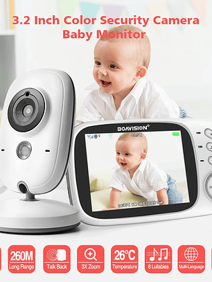 Monitor de Bebé Inalámbrico VB603