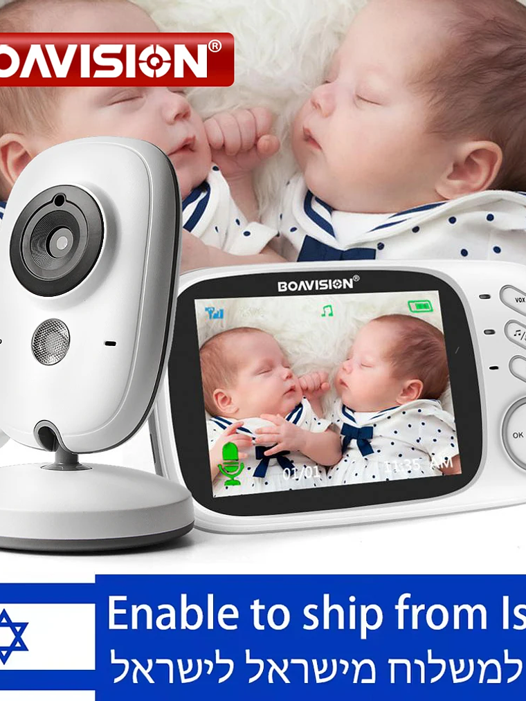 Monitor de Bebé Inalámbrico VB603 2