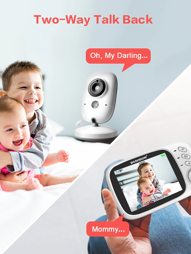 Monitor de Bebé Inalámbrico VB603 3