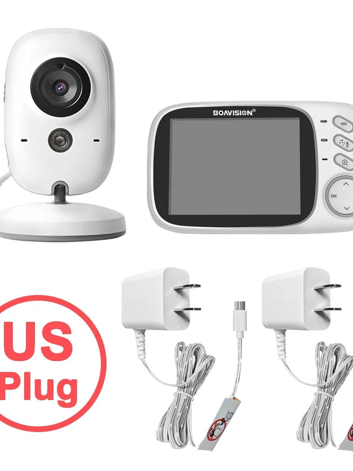 Monitor de Bebé Inalámbrico VB603 9